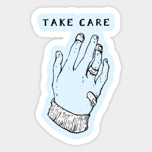 TAKE CARE Sticker